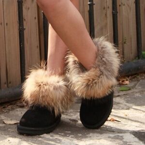 AUSLAND Genuine Suede Waterproof Boots for Women